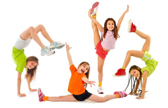 Bambini acrobatica